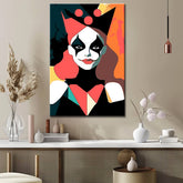 Painting by Numbers Geometric Art Clown Queen